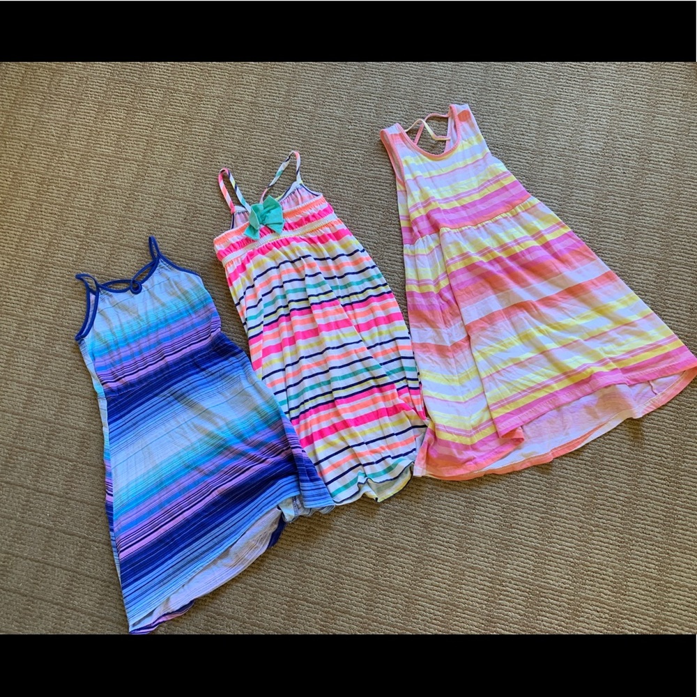 Girls summer dresses size 6-8